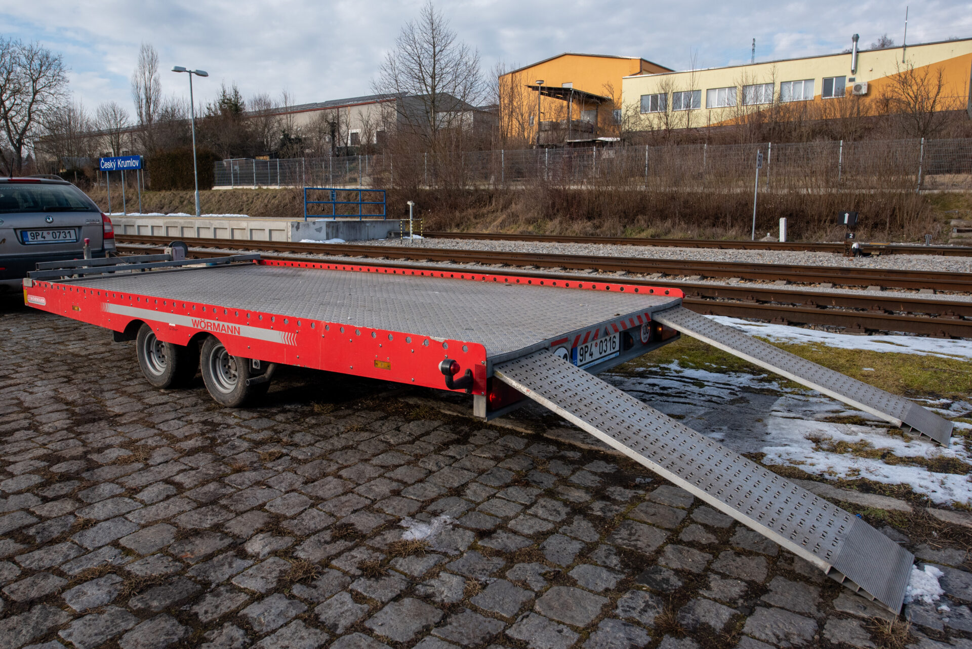 půjčovna dodávek Český Krumlov - VW Crafter 2.0 UNSINN AHK 20-35
